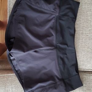 Black lulu lemon shorts